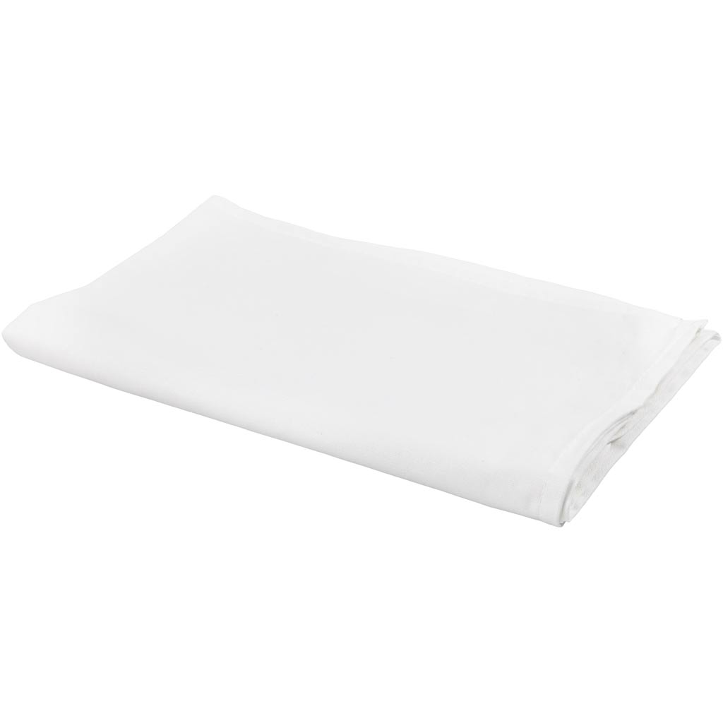 Creativ Company Geschirrtücher, Größe 50x70 cm, 180 gr, weiß, 1 Stück