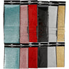 Creativ Company Bügelfolie, Blatt 148x210 mm, Glitzer, verschiedene Farben, 6x10 Blatt 1 Karton