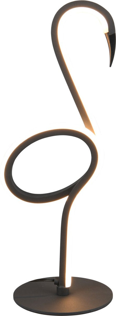 Rl lebe dein Licht Reality Ingo - Tischleuchte - Schwarz matt - inkl. 1x SMD 6 W - Schnurschalter