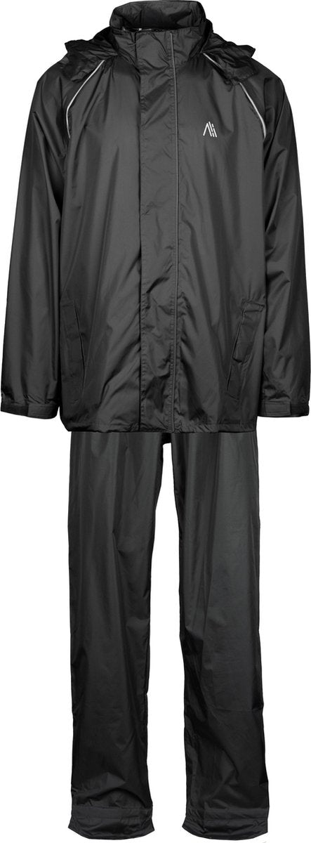 Ralka Regenanzug - Komfort - Schwarz Anthrazit - XXL