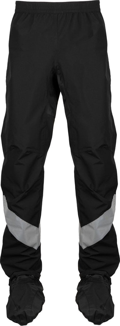 Ralka Regenhose Pro wasserdicht atmungsaktiv - Schuhüberzug + Reflektion - schwarz - Größe S
