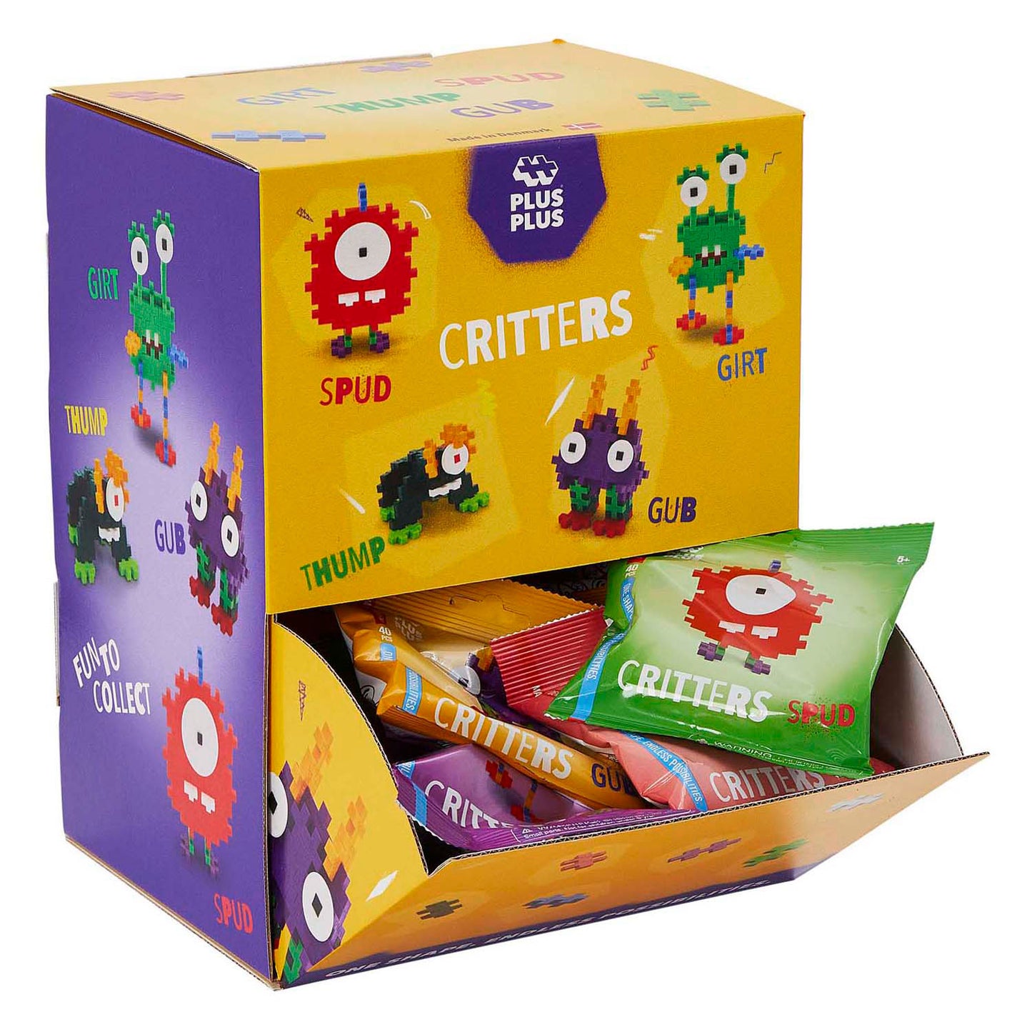 Plus-Plus Tiere Bouwset, 48st.