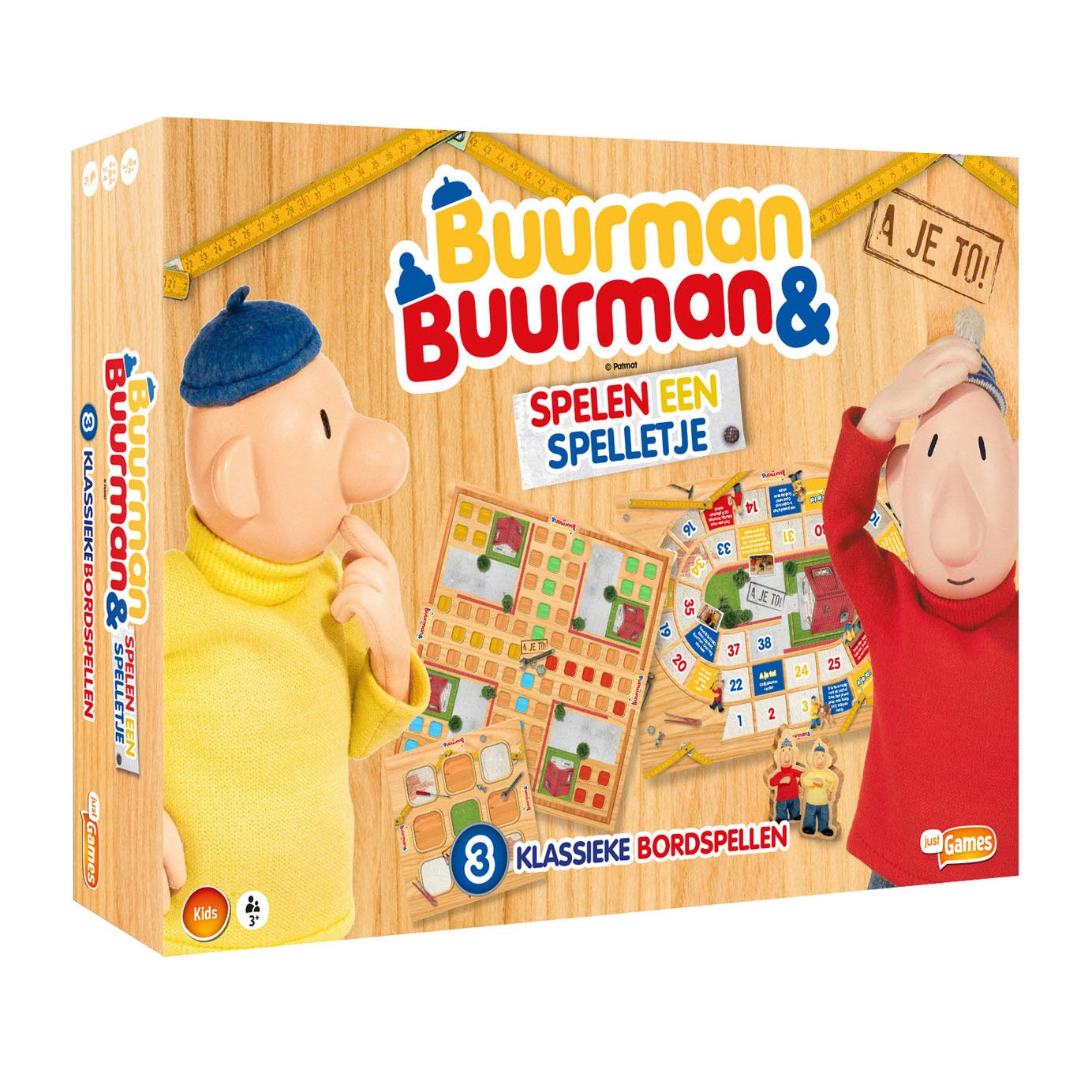 Nachbarn spielt ein Spiel