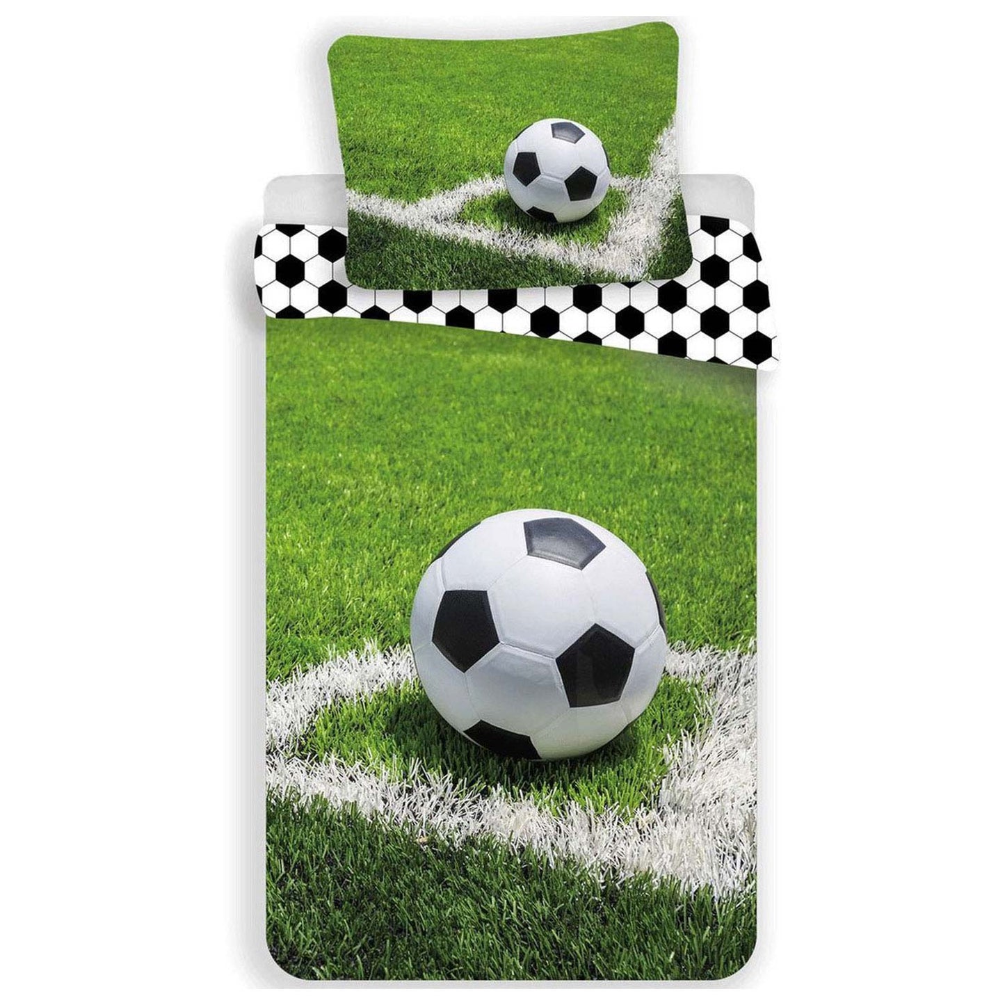 Bettdecke Fußball