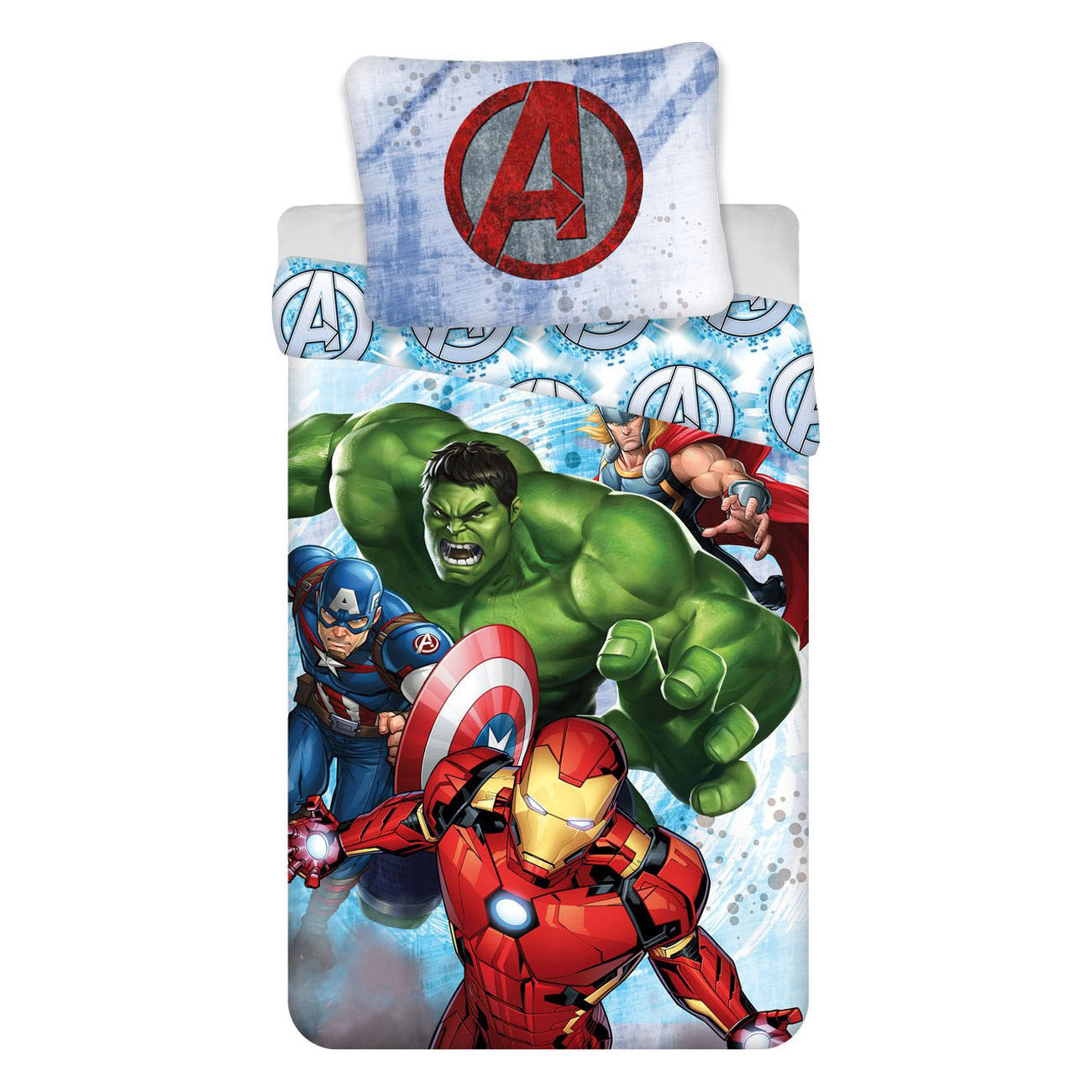 Duvet Cover Avengers Heroes, 140x200 cm