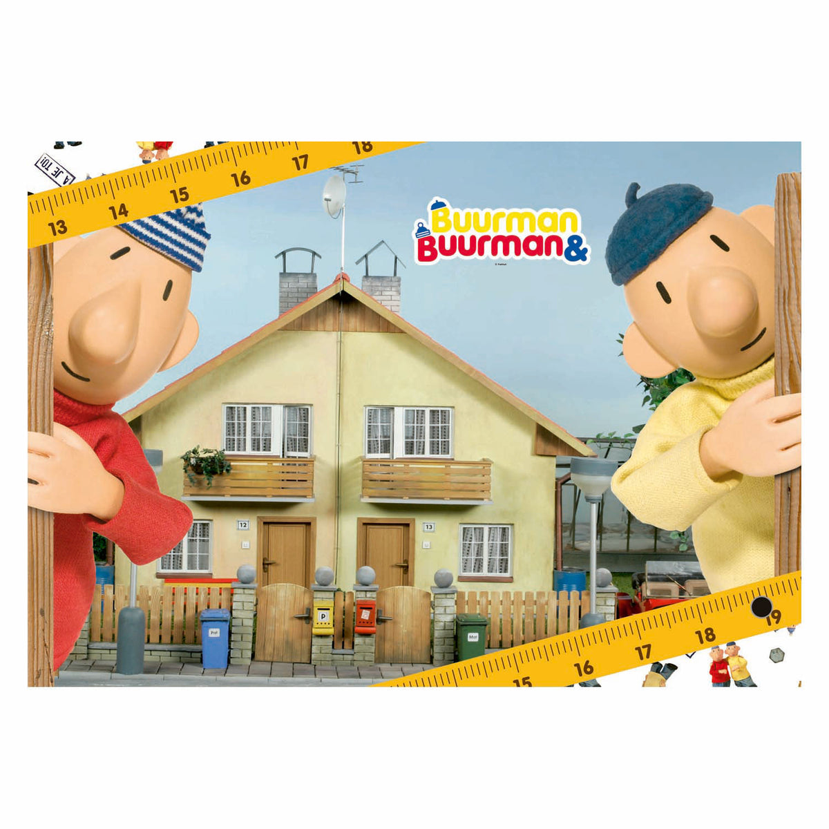 Nachbar und Buurman -Puzzle 3in1