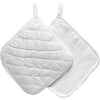 Creativ Company Topflappen Weiß 20x20cm, 1 Paar