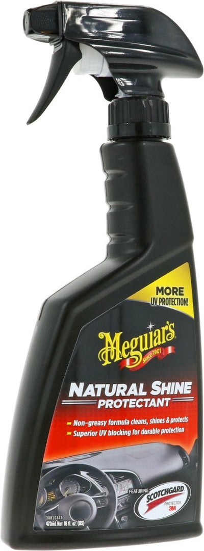 Meguiars natürlicher Glanzschutz – mit Scotchguard – reinigt den Autoinnenraum – reinigt das Armaturenbrett – 473 ml