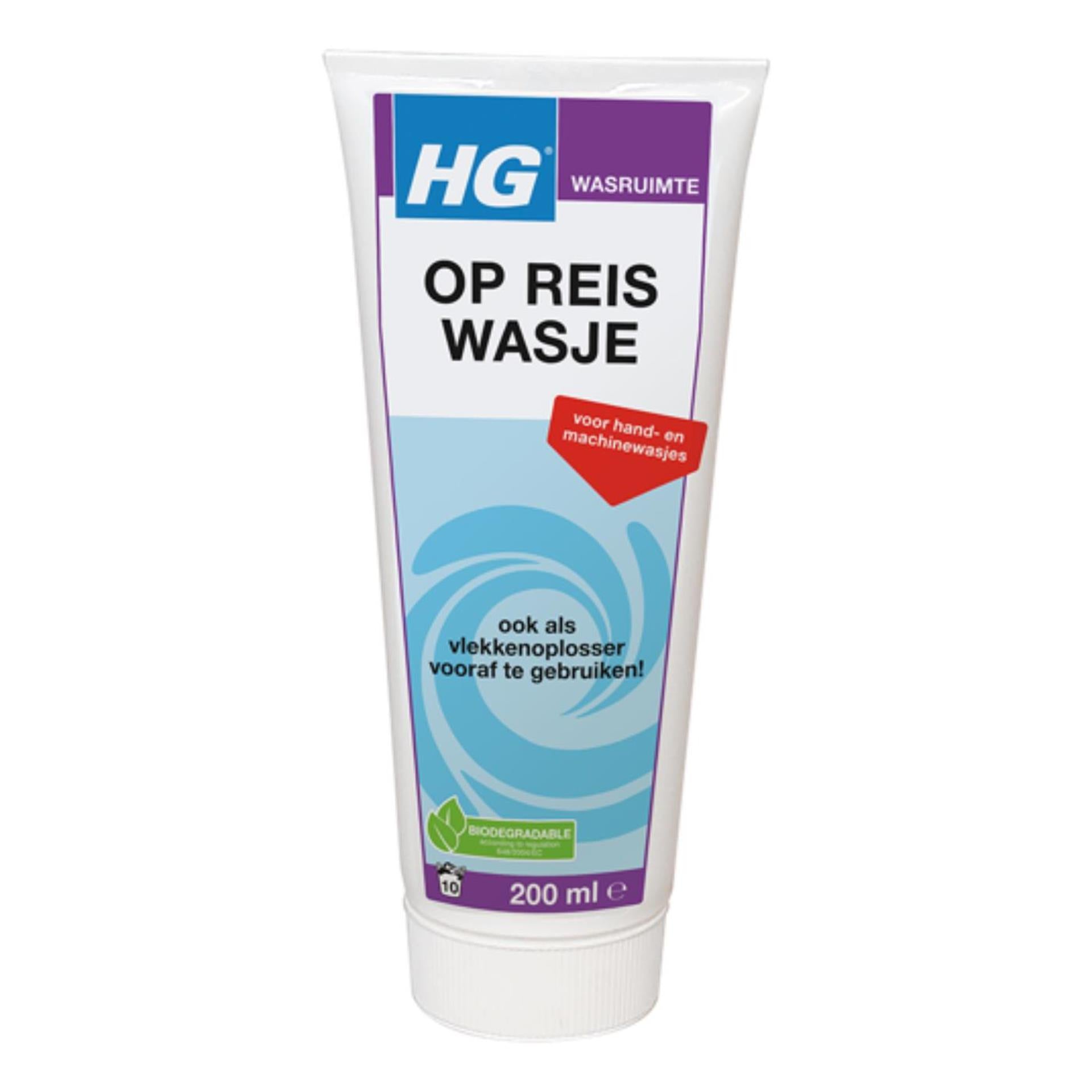 Hg Hg auf Travel Wasje 200ml