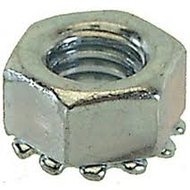 Bofix Mutter M6 mit Federring. Pro 100