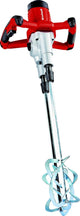 Einhell elektrischer Farb- und Mörtelmixer Te-mx 1600-2 ce Twin – 1600 W – 180–750 t min regelbar – inkl. 2x Rührstab für Mörtel