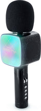 Bigben Party-Karaoke-Mikrofon für Kinder – mit LED + Bluetooth – Schwarz