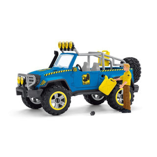 Schleich 41464 SUV mit Dino-Budenpost