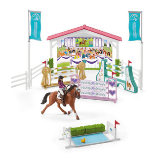 Schleich 42440 Pferdehof mit Haus und Stall