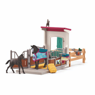 Schleich Horse Club Horse Box mit Stute und Fohlen 42611