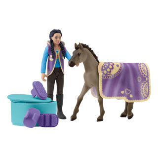 SCHLEICH HOSSENCLUB SEET SET mit Kim 42753
