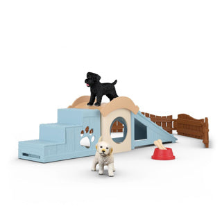 Schleich Bauernhofwelt Abenteuerspaß für kleine Welpen 42763