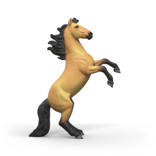 Schleich Mustang Hengst Spielzeugpferd mit realistischen Details.