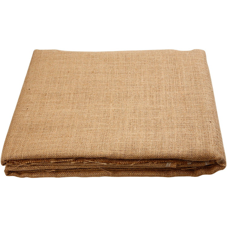 Creativ Company Jute, B: 160 cm, 58 Fäden pro 10 cm, 310-330 gr, 5 m 1 Rolle