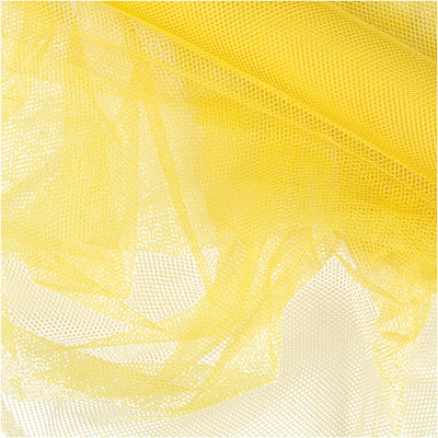 Creativ Company Tüll, B: 50 cm, gelb, 5 m 1 Rolle
