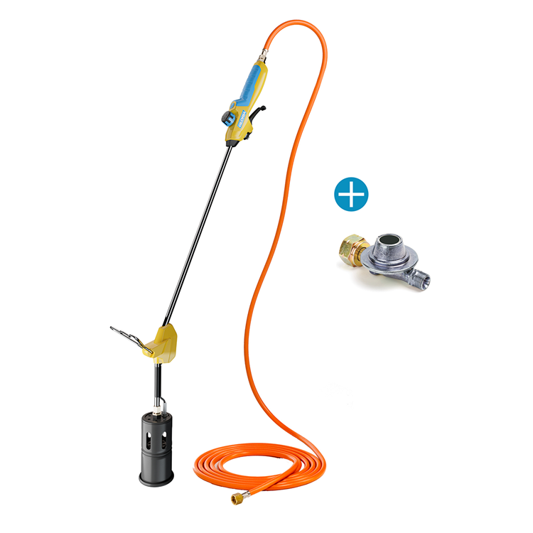 Gloria 1073546 - Thermoflamm Bio Profi-Set inkl. Druckregler + 5m Schlauch | 1 Stk