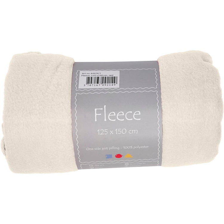 Creativ Firmenvlies, L: 125 cm, B: 150 cm, 200 g, gebrochenes Weiß, 1 Stück