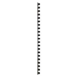 Binderücken GBC Kunststoff A4 10 mm schwarz 65 Blatt