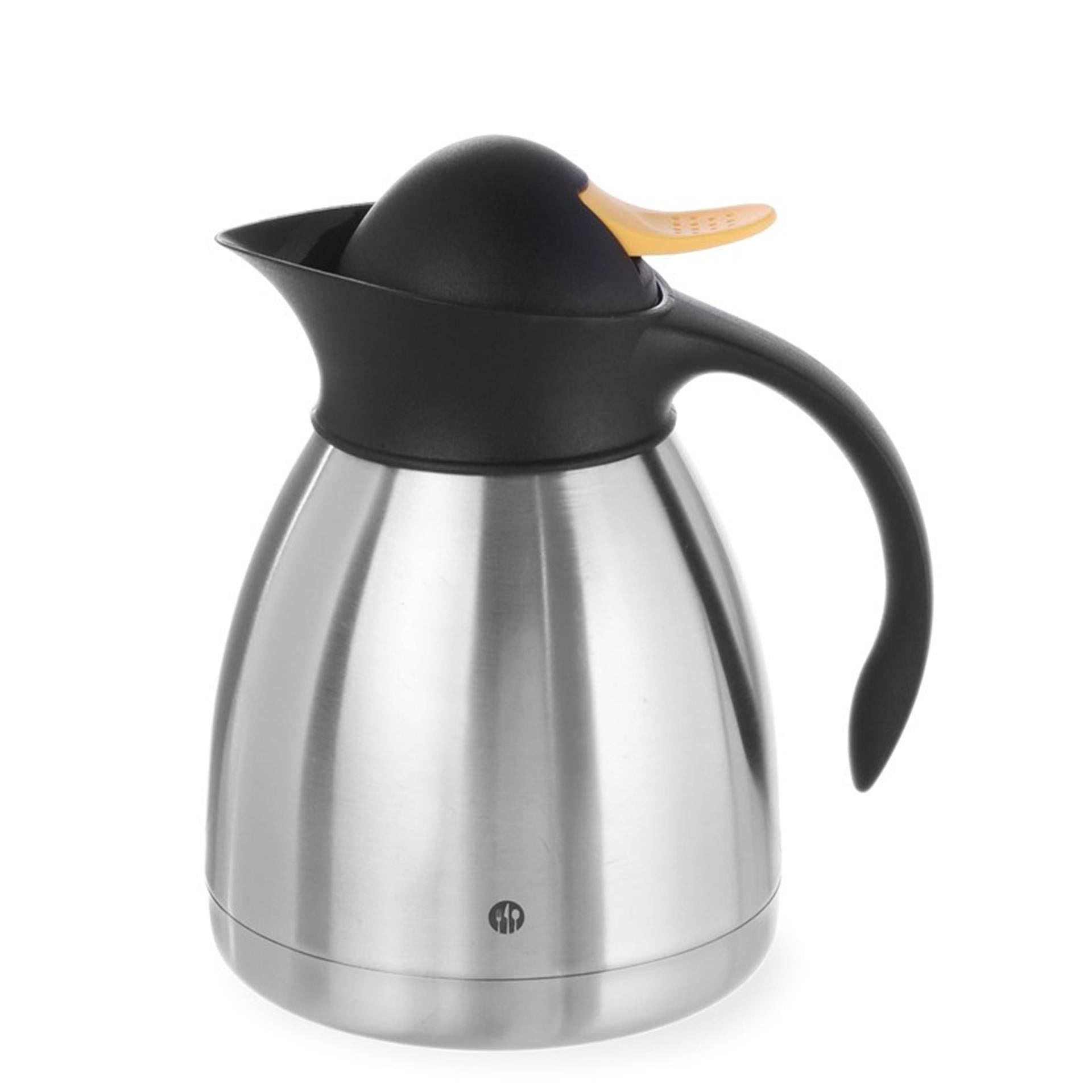 Hendi Thermoskanne doppelwandig 1,5l gelb