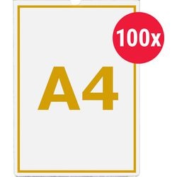 U-Abdeckungen Leitz A4 21,5 x 30 cm 120 Mikron transparent