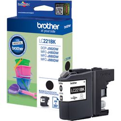 Tintenpatrone Brother lc221bk schwarz