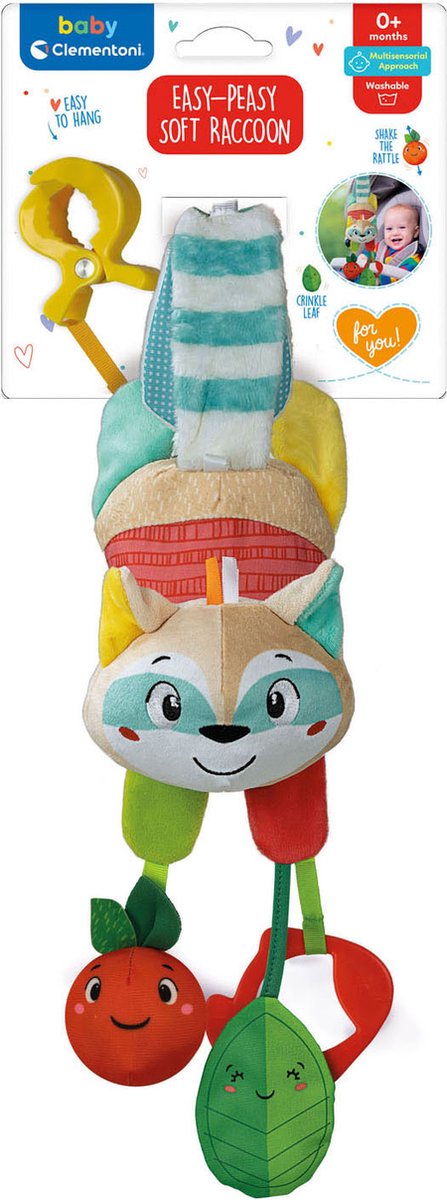 Clementoni Baby Easy-Peasy Soft Waccoon