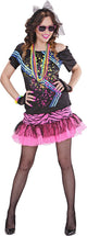 Finidi rosa 80er-Jahre-Rockmädchen - Frau - XL