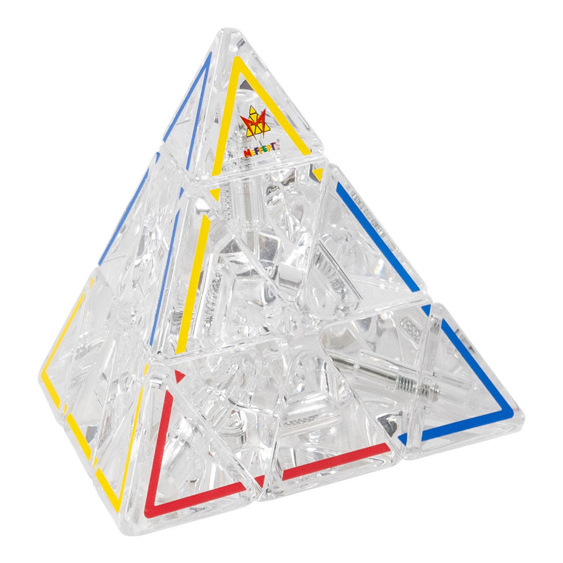 Aktuelles Spielzeug Pyraminx Crystal Le Brainteaser-Puzzle