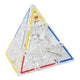 Aktuelles Spielzeug Pyraminx Crystal Le Brainteaser-Puzzle