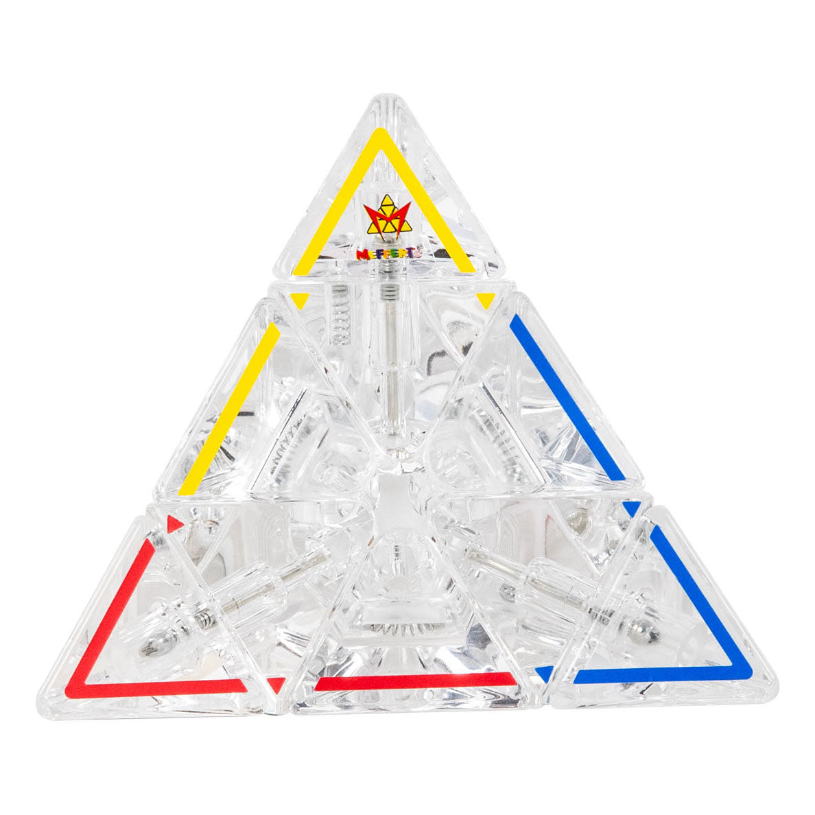 Aktuelles Spielzeug Pyraminx Crystal Le Brainteaser-Puzzle