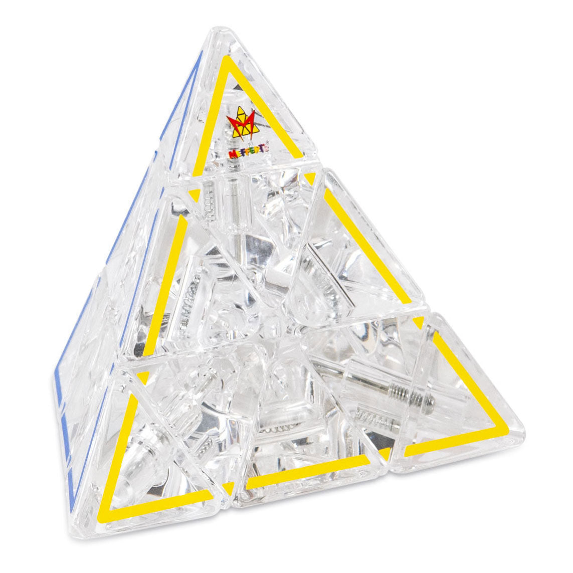 Aktuelles Spielzeug Pyraminx Crystal Le Brainteaser-Puzzle