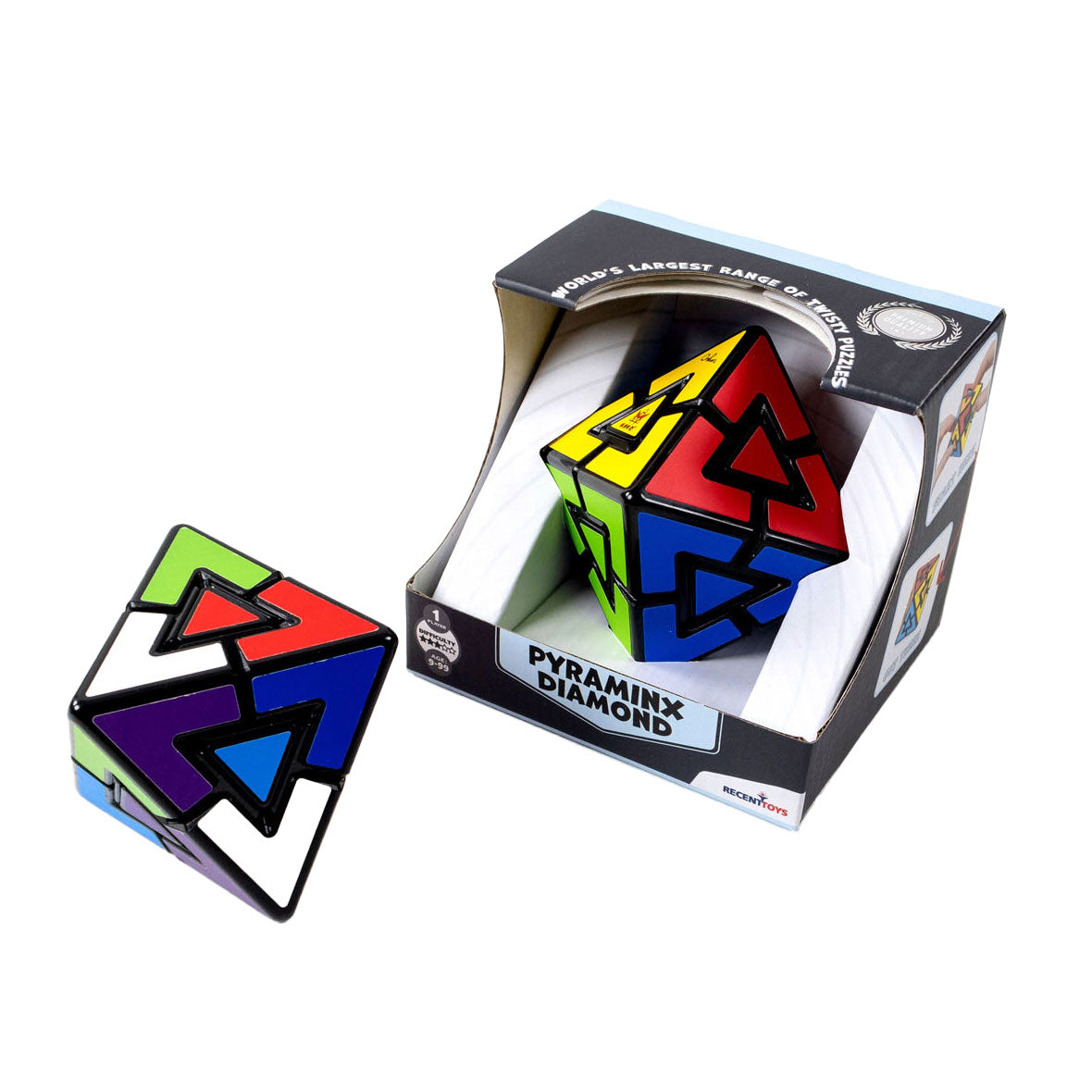 Aktuelles Spielzeug: Pyraminx-Diamant-Denksportaufgabe