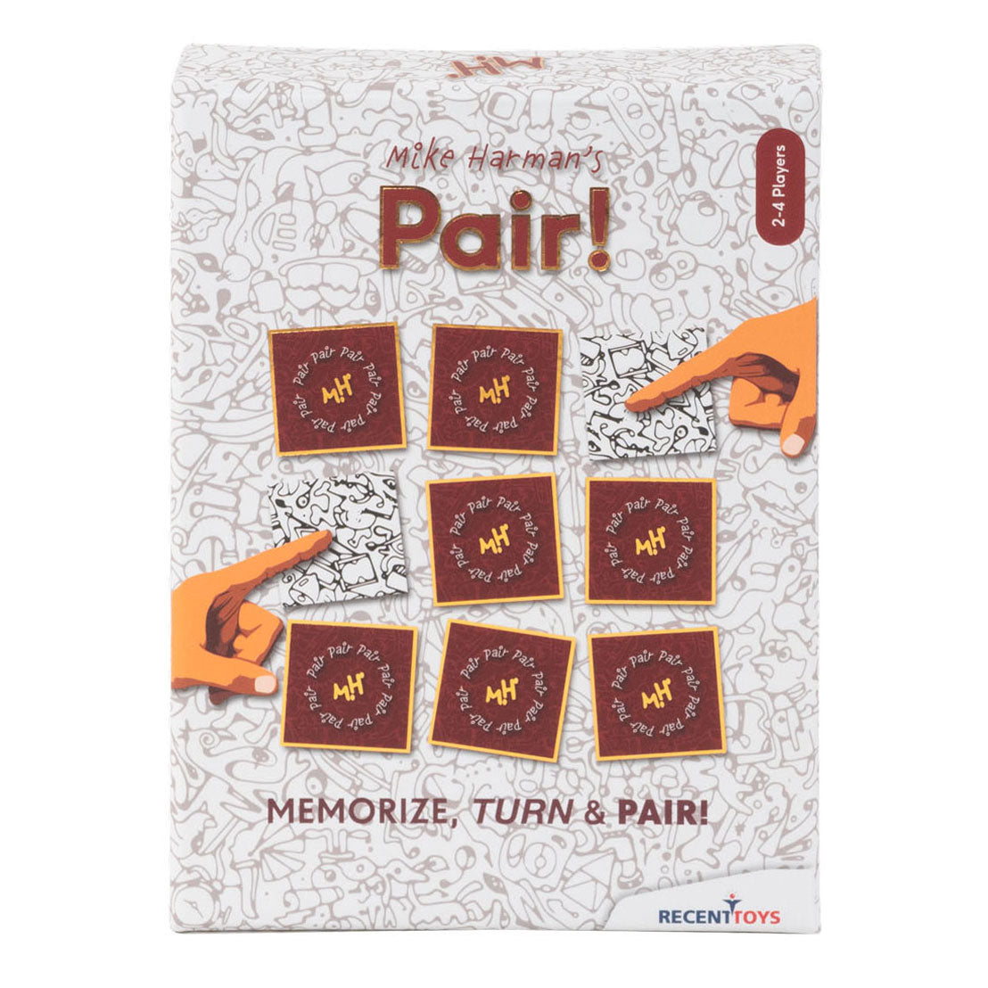 Aktuelles Spielzeug Mike Harman Paarkartenspiel