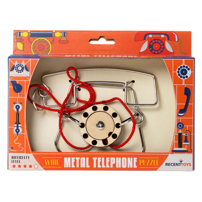 Aktuelle Spielzeuge Metall-Telefon-Gehirn-Puzzle