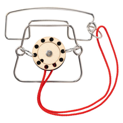 Aktuelle Spielzeuge Metall-Telefon-Gehirn-Puzzle