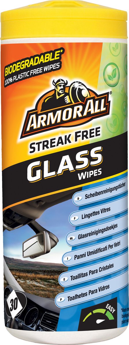 Armor All AA37030M Glasreinigungstücher, 30 Stück