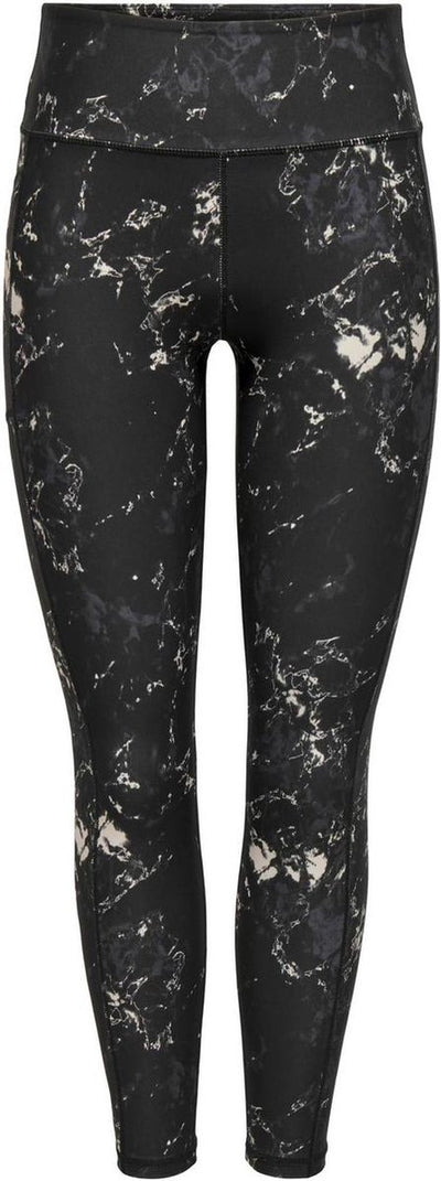 Spielen Sie nur Onprya-2-Space Life HW Pck Tights Noos Damen-Leggings – Schwarz m. Bimsstein