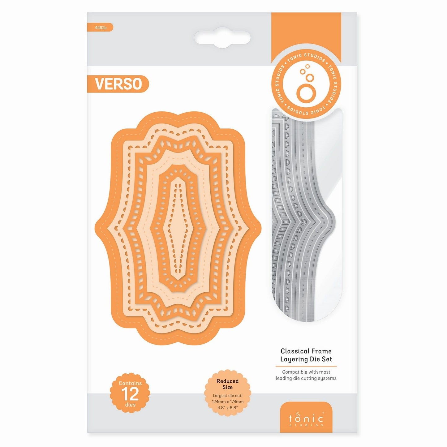 Tonic Studios • Essentials Layering Stanzset mit klassischem Rahmen