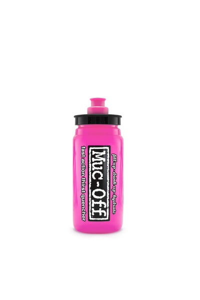 Muc-Off Muc Off, Schmier-Pflegemittel, Elite Custom Fly Wasserflasche 550 ml (neu), einzeln, Farbe: Pink
