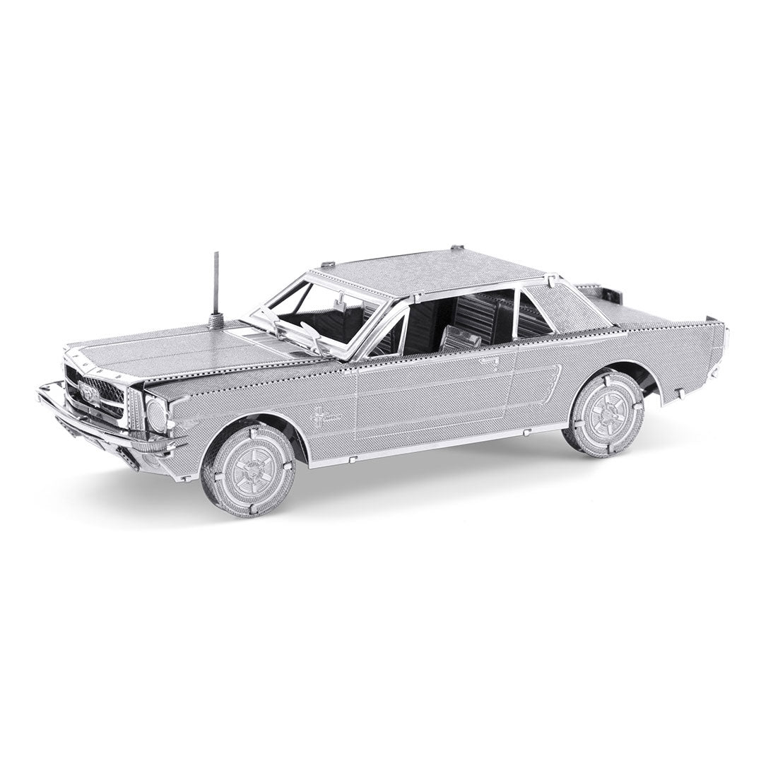 Eureka Metal Earth 1965 Ford Mustang Coupé Silber Edition