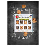 Gehirn-Puzzle-Set Holz und Metall, 8teilig - afbeelding 2