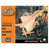 Gepettos Workshop -Holzkit 3D - Kämpfer Jet