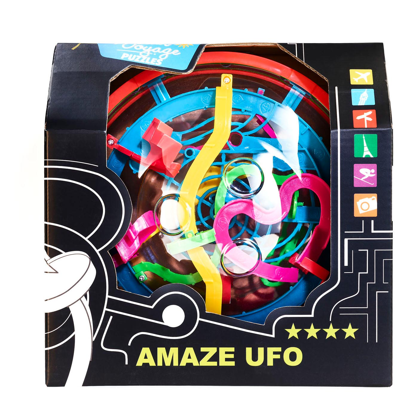 Denkrätsel Amaze UFO**** (1-45-99 Schritte)