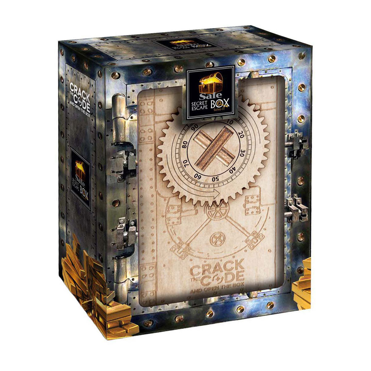 Eureka 3D Safe Secret Escape Puzzle-Box