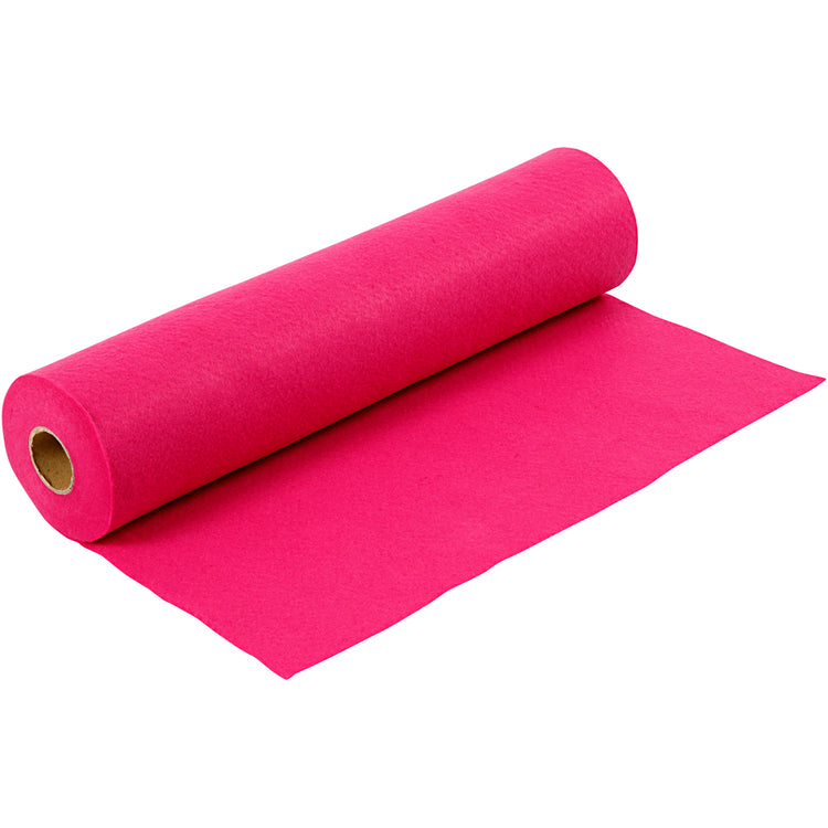 Creativ Company Hobbyfilz, B: 45 cm, Stärke 1,5-2 mm, 180-200 gr, kirschrot, 5 m 1 Rolle